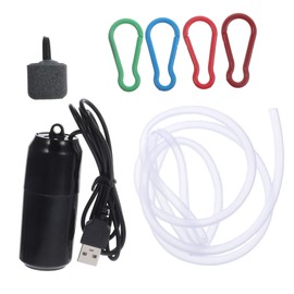 BESPORTBLE 4sets Mini USB Aquarium Oxygen Pump Lightweight Fish Tank Aerator for Increased Oxygenation for Indoor Aquariums Compact Design Material Convenient Installation