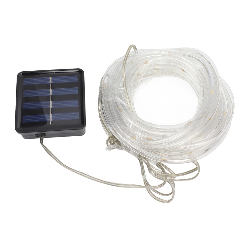 Solar Rope String Lights Waterproof High Brightness LED Solar String