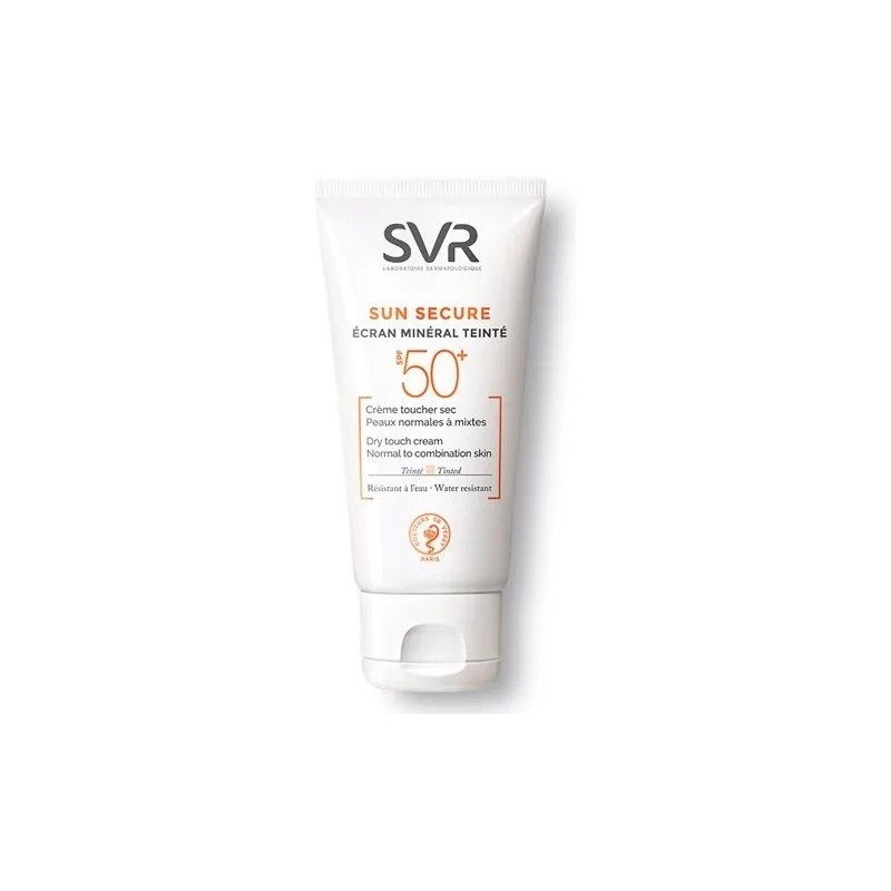 Svr Sun Secure Ecran Mineral Teinte Spf Piel Grasa Mix