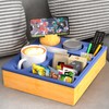 RGBDOT Couch Cup Holder Tray - Couch Organizer Caddy, Silicone