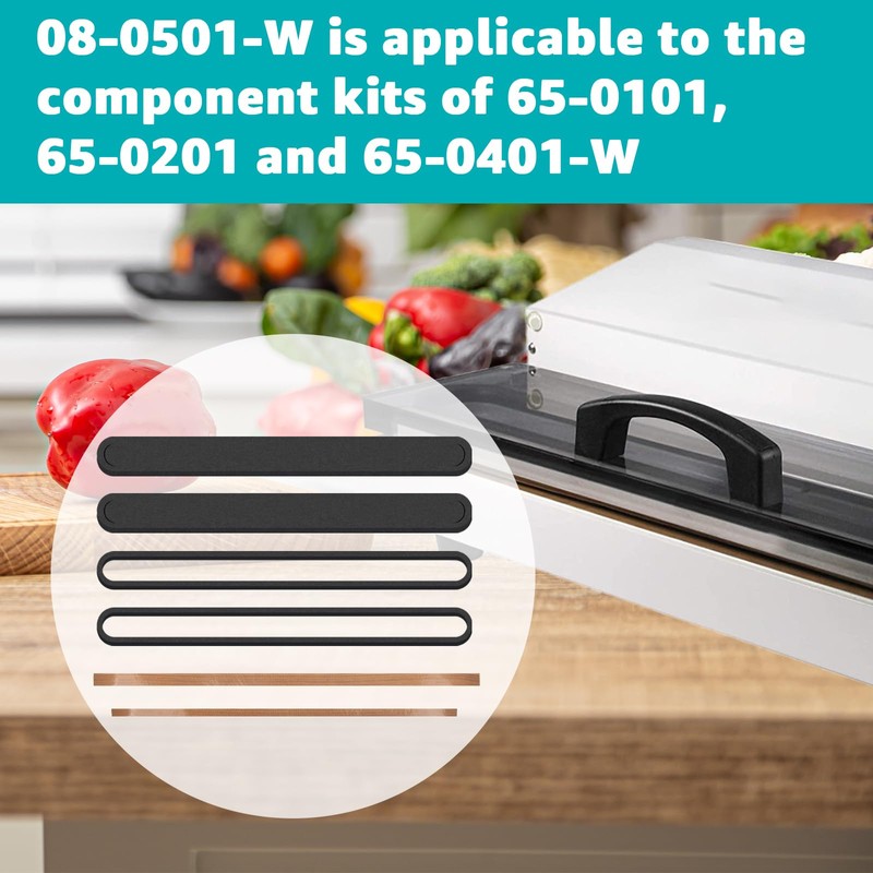 Aomitop 08-0501-W Maintenance Kit Compatible with Weston Pro-Series Vacuum Sealer,