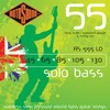 Rotosound 55 Solo Bass flatwound long scale set 5-string Standard