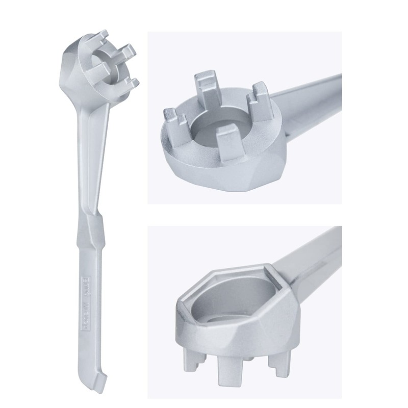 Mellbree Bung Wrench, 55 Gallon Drum Wrench Barrel Drum Opener
