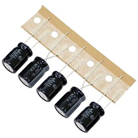 Elko Capacitor 20x Radial 220µF 16V Electrolytic Capacitor up to 105°C 220uF Electrolytic Capacitor from Elna