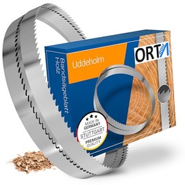 Orta Uddeholm Band Saw Blades 6mm Width Ideal for Working Softwood Species (6x0.60x6mm, 2100)