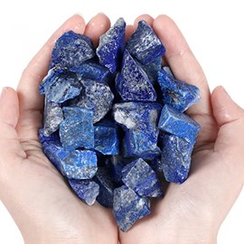 XIANNVXI XIANNVXI Blauer Sodalith Stein Rohsteine Premium 100% Natrliche Kristalle Steine Edelsteine Set Heilsteine Raw Kristall Heilung (200G)