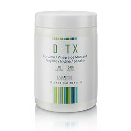 INNER | D-TX | Cúrcuma, Vinagre de Manzana, Jengibre, Inulina, Papaína | Para 30 días