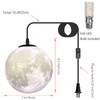 HFUGUD Plug in Pendant Lighting with Cord,Hanging Lamps That Plug