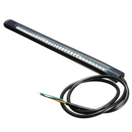 Motocicleta 48 LED SMD Tira de Luz, KIMISS 202 Mm Freno Trasero Parada Señal de Tira de Luz Tira de Barra LED Universal para la Mayoría de los Vehículos Todo Terreno