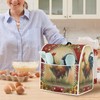 Annejudy Kitchen Aid Mixer Cover, Sunflower Rooster Print Kitchen Stand