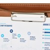 Onvaya® A4 Conference Folder, Black/Brown/Cognac, Files Folder, Business Folder, Writing