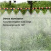 5m Garden Irrigation Kit 9/12 Hose Spray Nozzle Automatic Watering