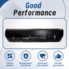 WFLNHB Front Lower Bumper Valance Panel Skid Plate Black Replacement