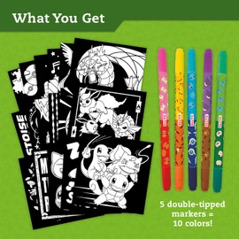 KLUTZ Pokémon Stained Glass Art Craft Kit