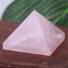Energy Statue Pink Ancient Egypt Rose Quartz Pyramid, Crystal Pyramid,