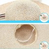 Foldable & Wide Brim Hat, UV Protection, UV Protection, Straw