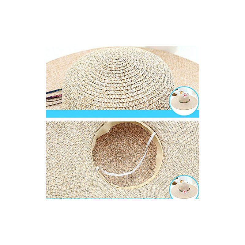 Foldable & Wide Brim Hat, UV Protection, UV Protection, Straw