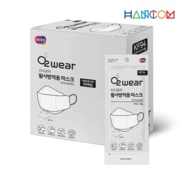 OTOWEAR 한컴 오투웨어 이지퓨어 KF94 미세먼지 귀 안아픈 황사 숨쉬기 편한 보풀없는 개별포장 대형 50매입 Hancom O2Wear Easy Pure KF94 Dust-proof Large 50-pack Individually Wrapped Comfortable Breathing No Lint No Ear Pain