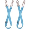 Adjustable Trailer Tie （2 Pack）-Horse Trailer Nylon Strap Tie，Adjusted from
