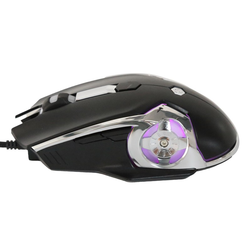 AJAZZ Wired Mouse 6 Button 4Speed DPI Adjustable Plug in