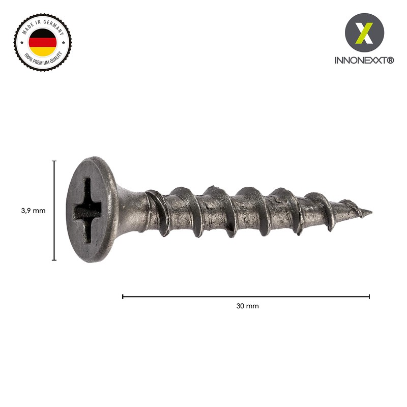 INNONEXXT® Premium Drywall Screw with Coarse Thread 3.9 x 30