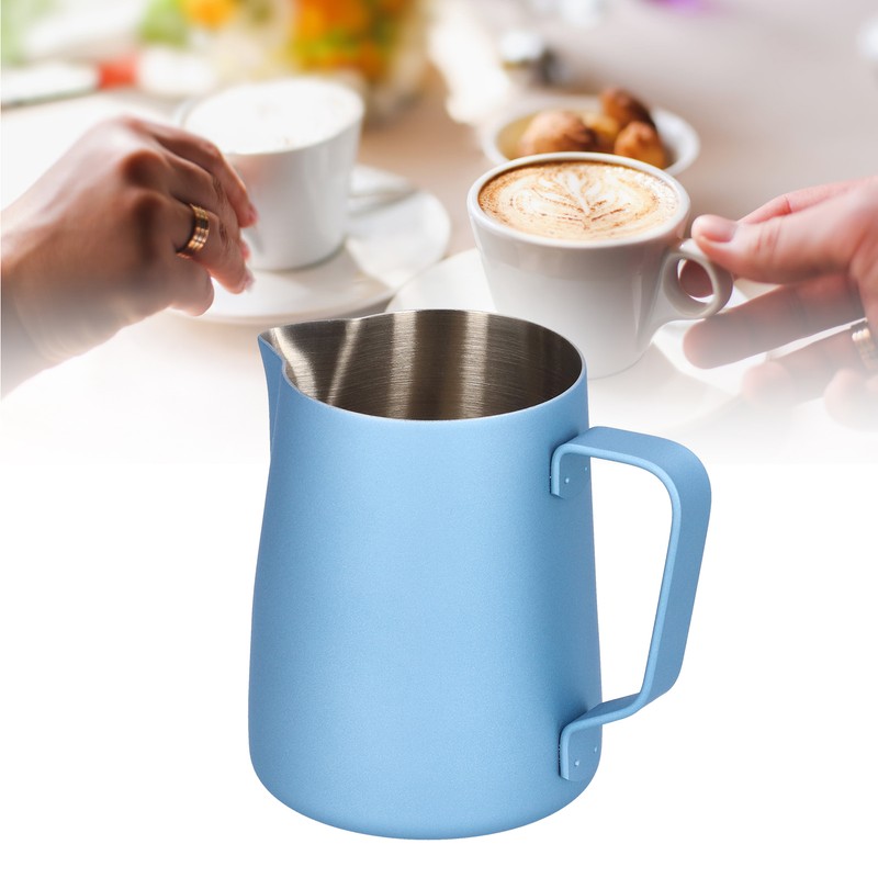 304 Stainless Steel Frothing Pitcher Coffee Milk Frothing Jug with