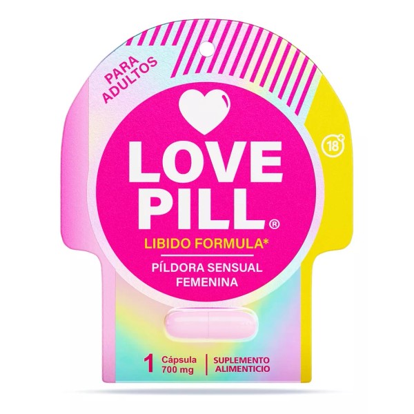 Blinlab Pastilla Sex Love Pill®  700mg Tabletas Con 1 Pieza Blinlab®