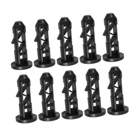 iplusmile 10Pcs Flexible Bin Lid Hinge Pins for Outdoor Garbage Bins Plastic Hinge Pins for Secure Lid Closure High Compatibility with Trash Can Lids Odor Management