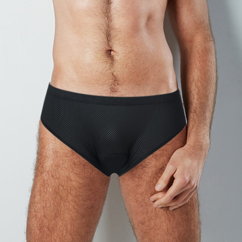 Men Bike Underwear Breathable Padded Bicycle Briefs Cycle Underwear Shorts