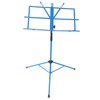 Small Music Stand Metal Portable Shelf Easy Assemble Lift Fold