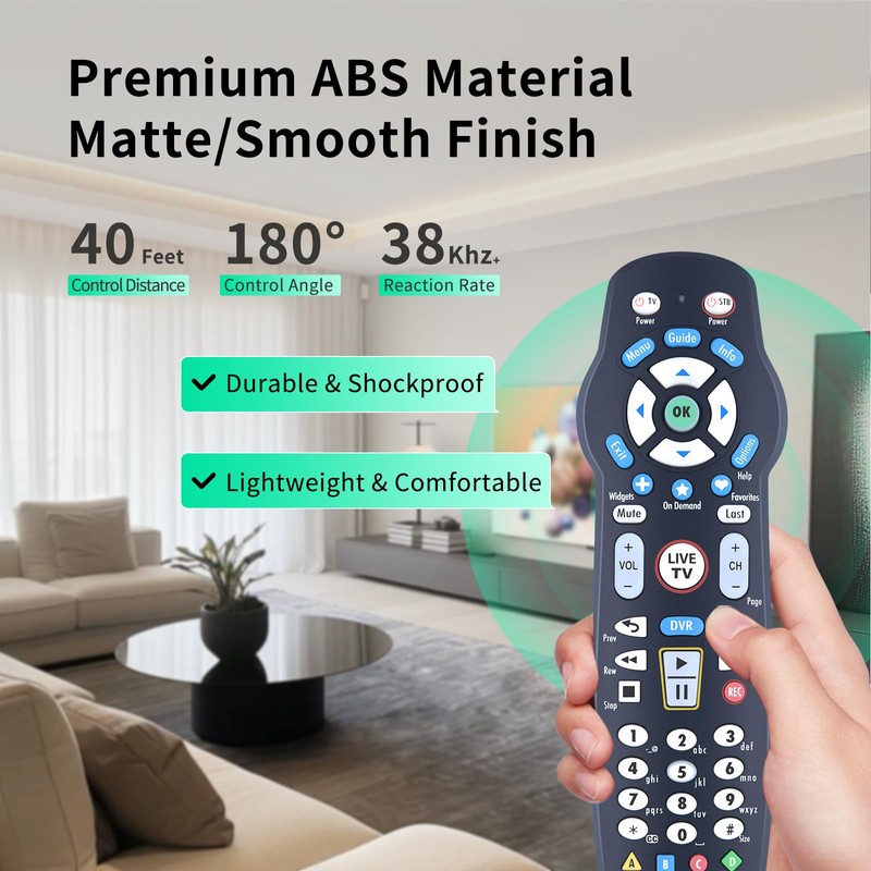 WDZP New Remote Control Replacement fit for RC26655006/03B P265V3.1 Frontier