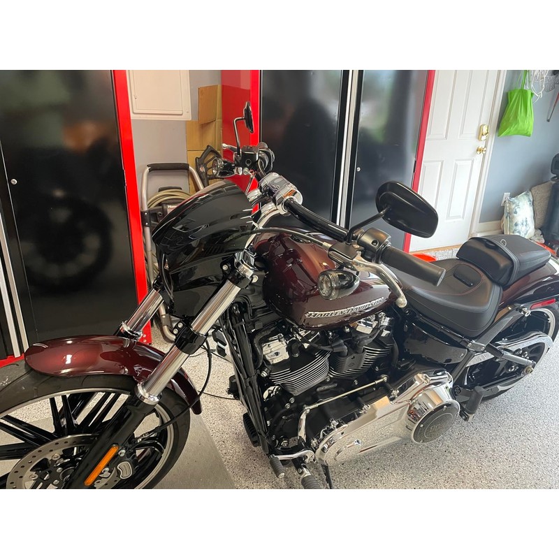 VPZMT 2'' Rise Handlebar Risers Extension 1-1/4'' Handlebars Spacers for