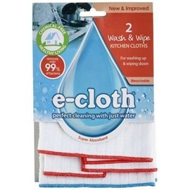 E-cloth Wash & Wipe Kitchen Cleaning Cloths