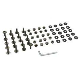 ATV Quad Plastic Body Fender M6 Bolt Washer & Nut 6mm x 20mm 50cc 70cc 125cc 150cc 200cc 250cc Set of 20