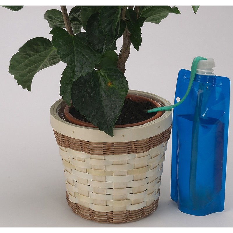 マルハチ産業 自動給水器 留守番くん 480ml ブルー