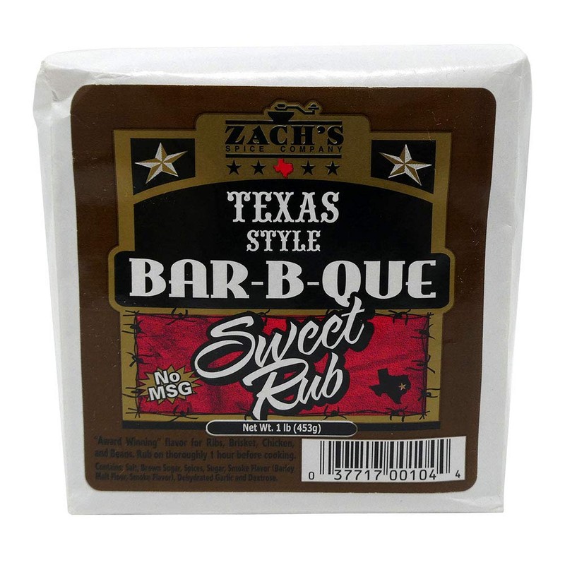Zach's Original Style Bar-B-Que Brisket Rub - Championship Cook-off Winning