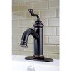 Kingston Brass LS5413RL Royale Bathroom Faucet, Brushed Brass 5.88 x