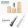MR.GREEN Nail Clippers Curved Blades Fingernail Cut Nippers Manicure Scissors