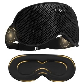 Mixiba Bluetooth Sleep Mask with 3D Contoured Cup