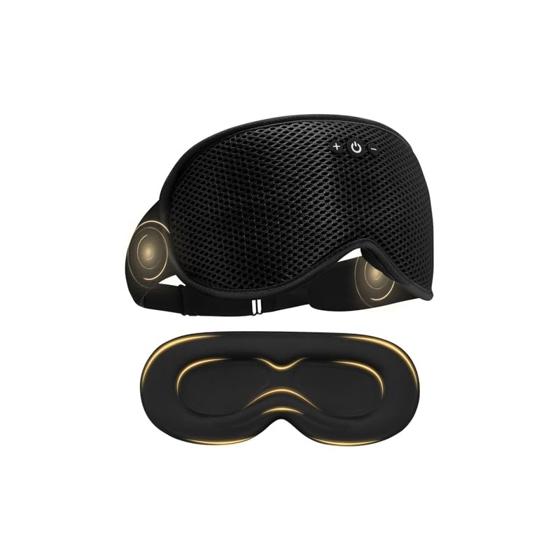 Mixiba Bluetooth Sleep Mask with 3D Contoured Cup