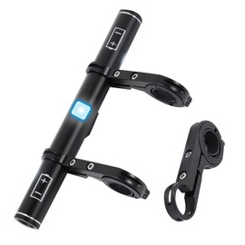 Ksrnsne Bike Handlebar Extender USB Bicycle Handlebar Extension Mount for Holding Bicycle Speedometer,GPS Bike Accessories