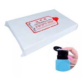 Obp Paquete De Toallas Gasas Gasitas Para Uñas Manicure Gel