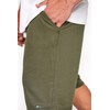 BadRhino Mens Big & Tall Jogger Shorts Green, Khaki