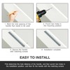 HonGien 5 Pack Grey Kitchen Drawer Handles, Long Cupboard Handles,
