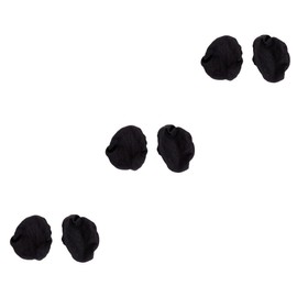 OSALADI 3 Pairs Headphone Earcup Covers 6-8.5cm Replacement Earpads Soft Flannel Headphone Protector Easy Install