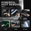 crossgun Compressed Air Duster - Mini Jet Fan - Powerful