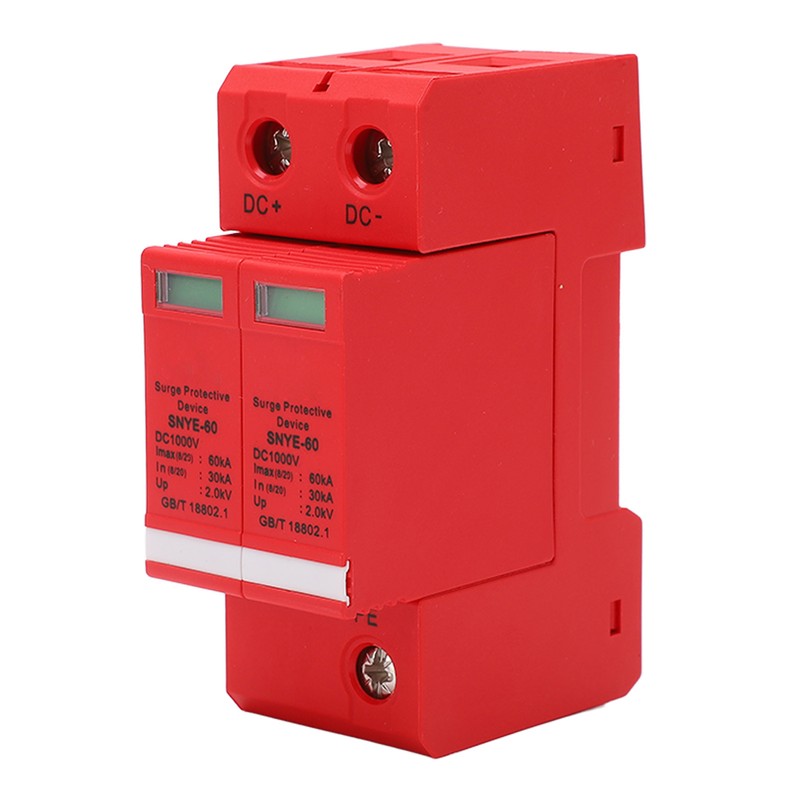 Surge Protective Device Photovoltaic Breaker Protector DC1000V 60KA Distribution Box