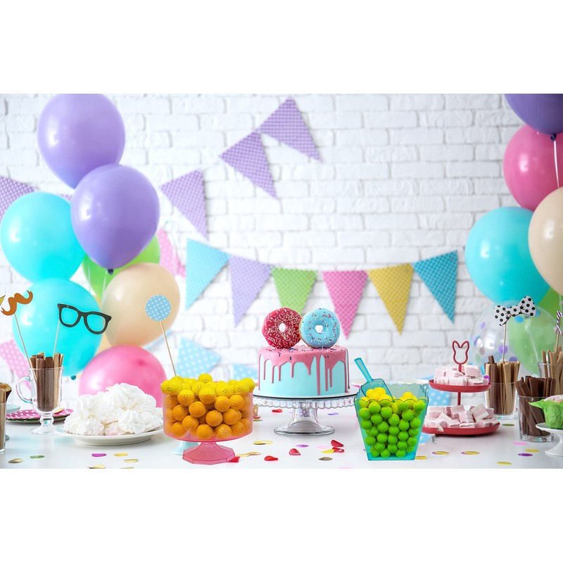 Fruidles Smile Face Chewing Gum Balls Flavored Candy Buffet Treats,