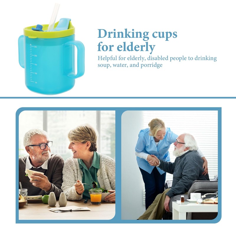 LALAFINA Taza De Cuidado De Ancianos Para Beber y Alimentación