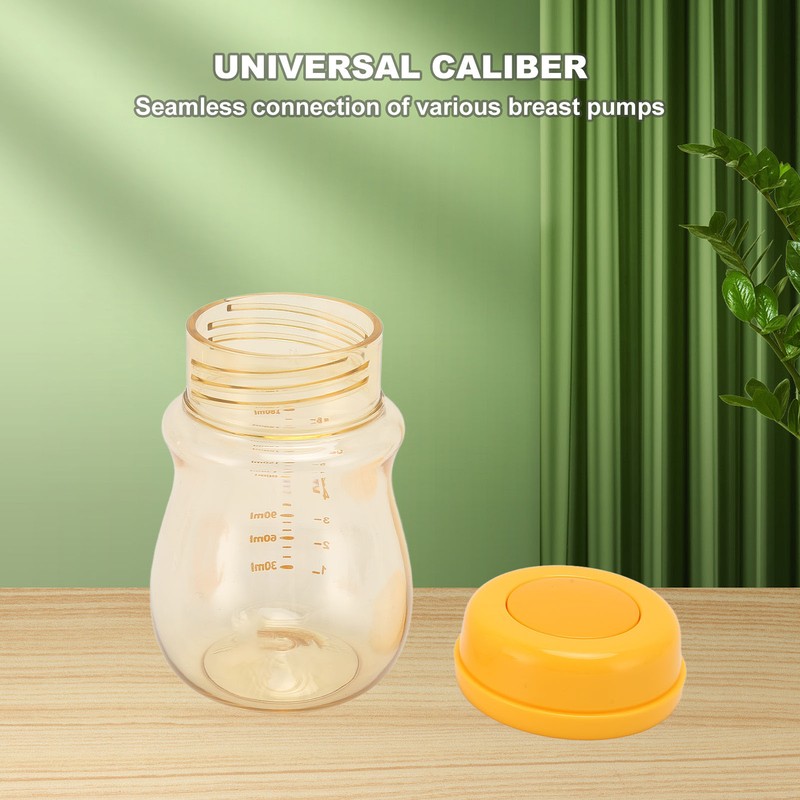 Breastmilk Storage Bottles with Lid Wide Mouth Breastmilk Containers Collection